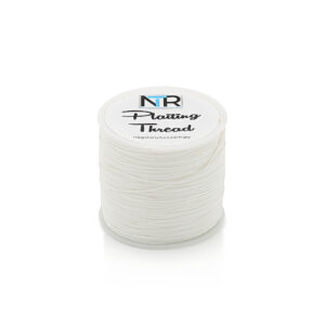 A spool of NTR Plaiting Thread on a white background.