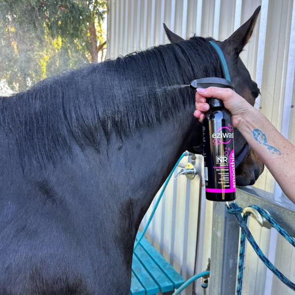 Smoothie grooming spray application