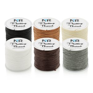 Nr NTR Plaiting Thread spools in a variety of colors for NTR plaiting.