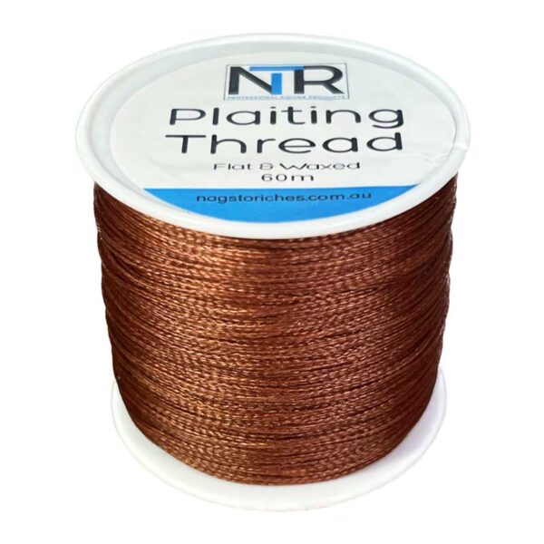 NTR Plaiting Thread in brown.
